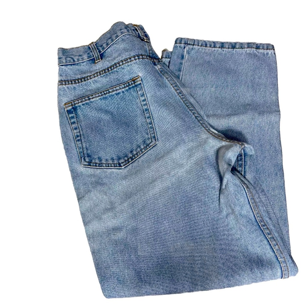 B.E. Blues vintage Denim mans jeans sz 38W x 30L Baggy Straight #27